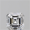 Diamante Natural 0.75 quilates, Asscher , Color D, claridad VVS1 y certificado GIA