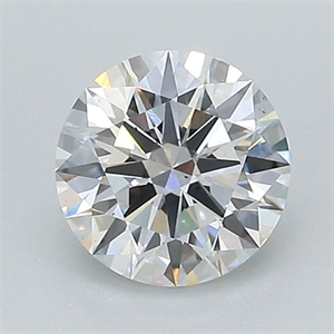 Picture of Lab Grown Diamond 1.09 Carats, Round with Ideal Cut, D Color, VS1 Clarity and Certified by IGI