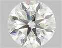 Natural Diamond 0.90 Carats, Round with Very Good Cut, G Color, I1 Clarity and Certified by GIA