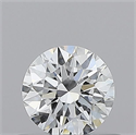 Natural Diamond 0.40 Carats, Round with Excellent Cut, D Color, VVS2 Clarity and Certified by GIA
