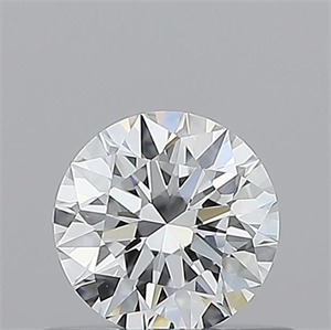 Picture of Natural Diamond 0.40 Carats, Round with Excellent Cut, D Color, VVS2 Clarity and Certified by GIA