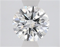 Lab Grown Diamond 1.08 Carats, Round with Ideal Cut, G Color, VS2 Clarity and Certified by IGI