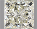 Natural Diamond 1.01 Carats, Princess with  Cut, N Color, SI2 Clarity and Certified by GIA