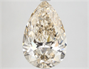 Natural Diamond 3.01 Carats, Pear with  Cut, L Color, VVS1 Clarity and Certified by GIA