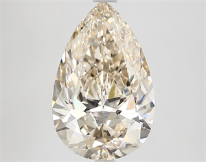 Picture of Natural Diamond 3.01 Carats, Pear with  Cut, L Color, VVS1 Clarity and Certified by GIA