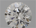 Natural Diamond 0.50 Carats, Round with Excellent Cut, H Color, VVS1 Clarity and Certified by GIA
