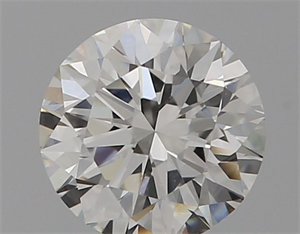 Picture of Natural Diamond 0.50 Carats, Round with Excellent Cut, H Color, VVS1 Clarity and Certified by GIA