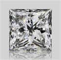 Diamante Natural 1.51 quilates, Princesa , Color I, claridad VVS2 y certificado GIA