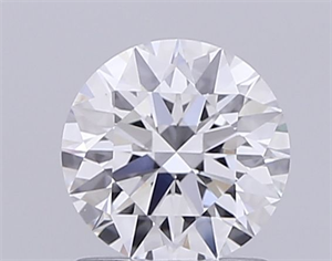 Picture of Lab Grown Diamond 1.01 Carats, Round with Excellent Cut, D Color, VS1 Clarity and Certified by IGI
