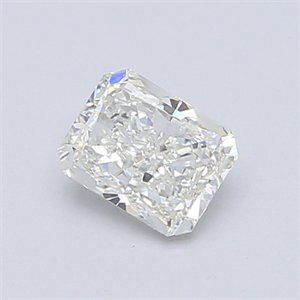 Picture of 0.70 Carats, Radiant Diamond with  Cut, I Color, VS2 Clarity and Certified by GIA