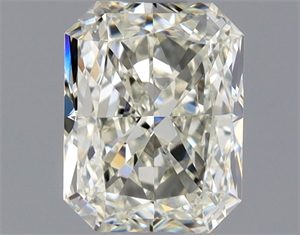 Picture of Natural Diamond 0.90 Carats, Radiant with  Cut, K Color, VVS2 Clarity and Certified by GIA