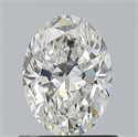Diamante Natural 0.80 quilates, Ovalado , Color H, claridad VS1 y certificado GIA