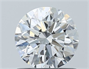 Diamante Natural 0.76 quilates, Redondo , Color E, claridad VS2 y certificado GIA
