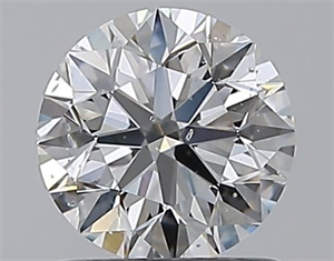 Foto Diamante Natural 1.01 quilates, Redondo , Color F, claridad SI2 y certificado GIA de