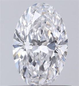 Picture of Natural Diamond 0.50 Carats, Oval with  Cut, D Color, VVS2 Clarity and Certified by GIA