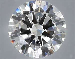 Picture of Lab Grown Diamond 6.01 Carats, Round with Excellent Cut, E Color, VVS2 Clarity and Certified by IGI