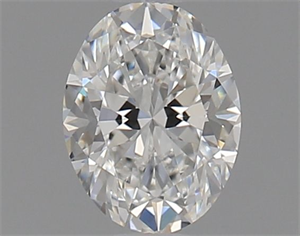 Foto Diamante Natural 0.51 quilates, Ovalado , Color E, claridad VVS2 y certificado GIA de