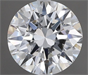 Diamante Natural 1.33 quilates, Redondo , Color E, claridad IF y certificado GIA
