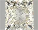 Diamante Natural 3.02 quilates, Princesa , Color J, claridad VVS2 y certificado IGI