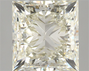 Foto Diamante Natural 3.02 quilates, Princesa , Color J, claridad VVS2 y certificado IGI de