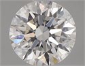 Diamante Natural 0.62 quilates, Redondo , Color E, claridad VVS1 y certificado GIA