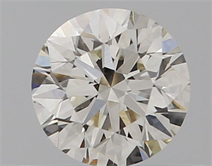 Picture of Natural Diamond 0.50 Carats, Round with Excellent Cut, I Color, VVS2 Clarity and Certified by IGI