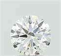Del inventario de diamantes de laboratorio, 1.04 quilates, Redondo , Color D, claridad VVS2 y certificado IGI