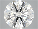 Lab Grown Diamond 7.63 Carats, Round with Ideal Cut, G Color, VS2 Clarity and Certified by IGI