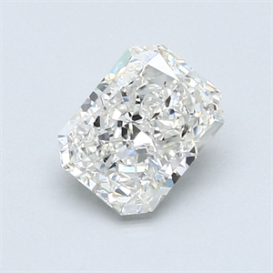 Picture of 1.21 Carats, Radiant Diamond with  Cut, H Color, SI1 Clarity and Certified by GIA