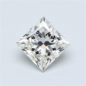 Picture of 1.21 Carats, Princess Diamond with  Cut, I Color, VS1 Clarity and Certified by GIA