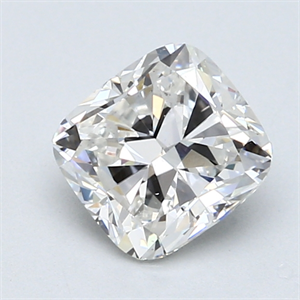 Picture of 1.50 Carats, Cushion Diamond with  Cut, F Color, SI1 Clarity and Certified by GIA
