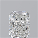 Diamante Natural 0.50 quilates, Radiante , Color G, claridad VVS2 y certificado GIA