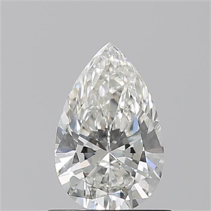 Picture of Natural Diamond 0.70 Carats, Pear with  Cut, G Color, VVS2 Clarity and Certified by GIA