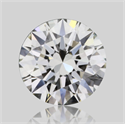 Diamante Natural 0.50 quilates, Redondo , Color J, claridad VS1 y certificado GIA