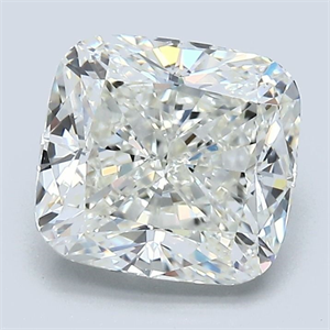 Foto Diamante Natural 2.51 quilates, Del cojín , Color J, claridad VS1 y certificado GIA de