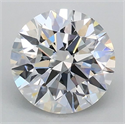 Lab Grown Diamond 1.00 Carats, Round with Ideal Cut, D Color, VS2 Clarity and Certified by IGI
