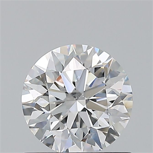 Picture of Natural Diamond 0.80 Carats, Round with Excellent Cut, F Color, SI1 Clarity and Certified by GIA