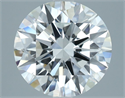 Natural Diamond 2.93 Carats, Round with Excellent Cut, F Color, IF Clarity and Certified by IGI