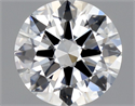Diamante Natural 0.70 quilates, Redondo , Color F, claridad VS1 y certificado GIA