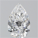 Natural Diamond 1.20 Carats, Pear with  Cut, D Color, VS1 Clarity and Certified by GIA