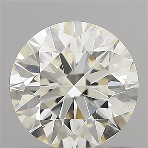 Picture of Natural Diamond 0.70 Carats, Round with Very Good Cut, I Color, VVS2 Clarity and Certified by IGI