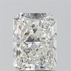 Picture of Natural Diamond 1.20 Carats, Radiant with  Cut, G Color, VVS2 Clarity and Certified by GIA