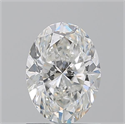 Natural Diamond 1.20 Carats, Oval with  Cut, F Color, VS2 Clarity and Certified by GIA