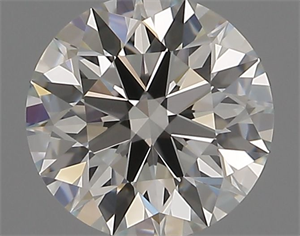 Picture of Natural Diamond 0.70 Carats, Round with Excellent Cut, G Color, IF Clarity and Certified by IGI
