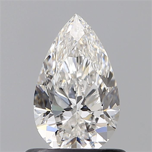Foto Diamante Natural 0.70 quilates, De pera , Color F, claridad VS2 y certificado GIA de
