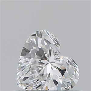 Picture of Natural Diamond 0.50 Carats, Heart with  Cut, E Color, VS1 Clarity and Certified by GIA