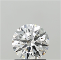 Lab Grown Diamond 1.07 Carats, Round with Ideal Cut, E Color, VS2 Clarity and Certified by IGI