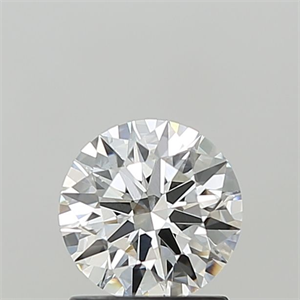 Picture of Lab Grown Diamond 1.07 Carats, Round with Ideal Cut, E Color, VS2 Clarity and Certified by IGI