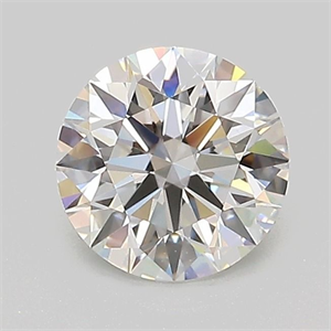 Picture of Lab Grown Diamond 1.04 Carats, Round with Ideal Cut, D Color, VS1 Clarity and Certified by IGI