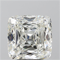 Natural Diamond 4.53 Carats, Cushion with  Cut, H Color, VVS1 Clarity and Certified by GIA
